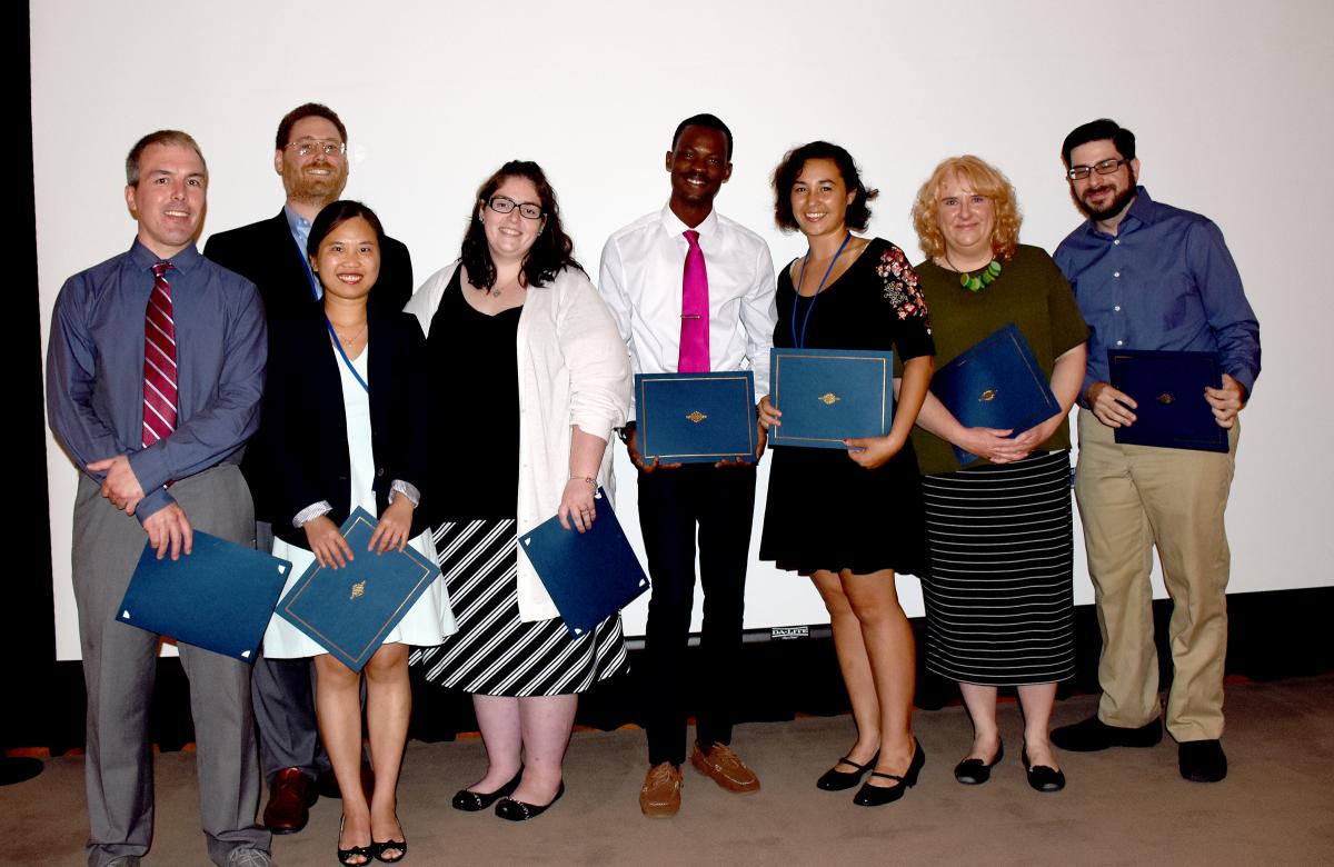 The 2016 graduates of the Biomedical Technician Training Program will continue on to varied careers in science research.