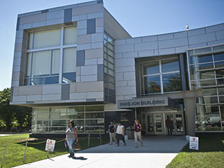 The Pavilion building