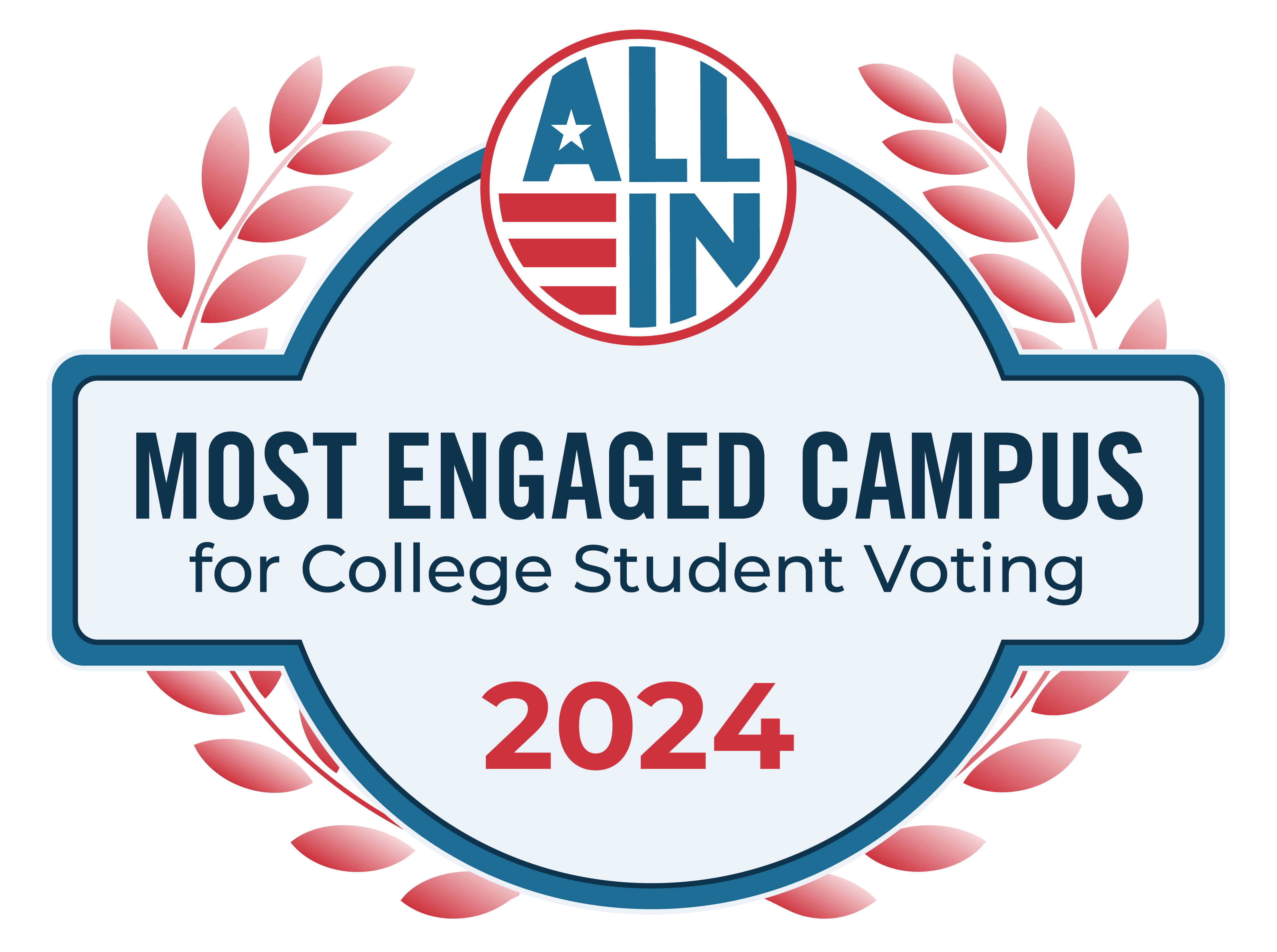 All Most Engaged Campus Seal