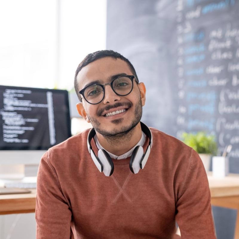 Person smiling