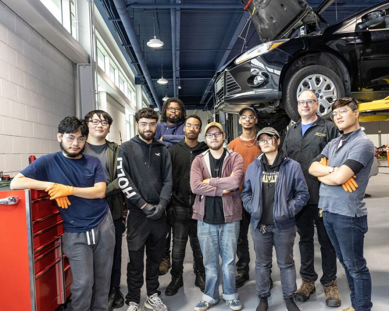 transportation technologies students