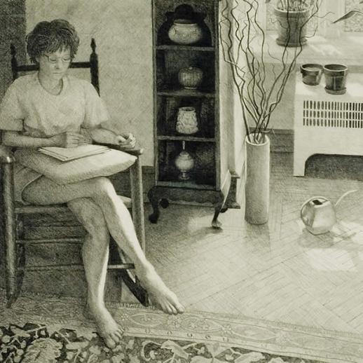 Bob Paige Simone in the Living Room