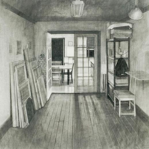 Christopher Feiro Studio Interior and Kitchen