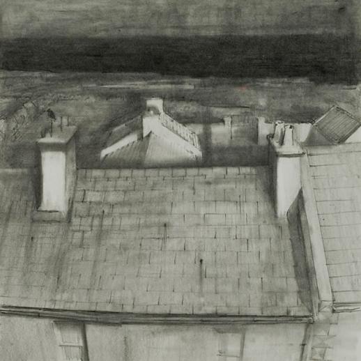 Randall Exon Doonfeeny, 2004 Graphite on paper — 8.5H x 8.5W