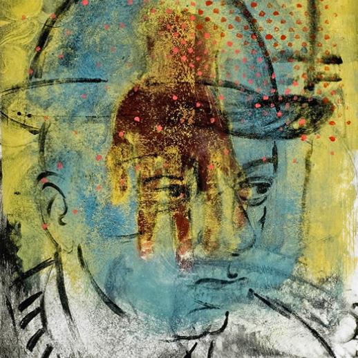 Portrait of Frank print